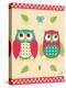 Wise Owls II-Andi Metz-Stretched Canvas