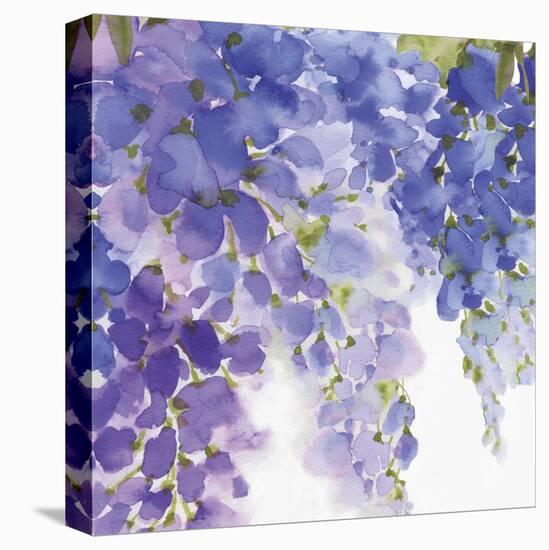 Wisteria II-Eva Watts-Stretched Canvas