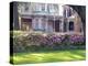 Wisteria on Gazebo Across from Park, Savannah, Georgia, USA-Julie Eggers-Premier Image Canvas