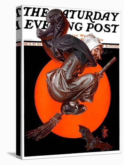 "Witches Night Out," Saturday Evening Post Cover, October 27, 1923-Joseph Christian Leyendecker-Premier Image Canvas