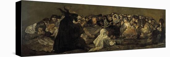 Witches' Sabbath or the Great He-Goat-Francisco de Goya-Premier Image Canvas