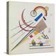 With the Triangle (W/C and Gouache)-Wassily Kandinsky-Premier Image Canvas