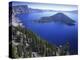 Wizard Island in Crater Lake, Crater Lake National Park, Oregon, USA-Charles Gurche-Premier Image Canvas