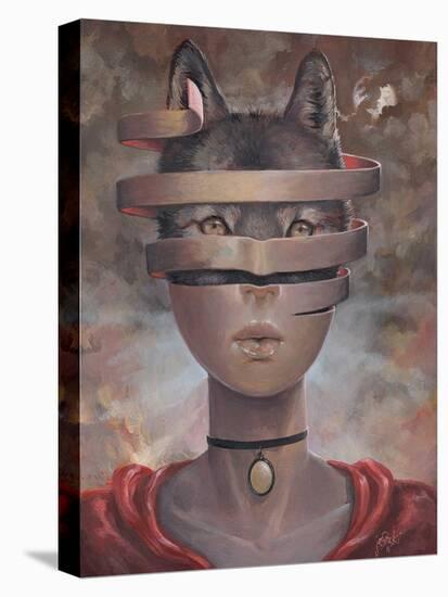 Wolf in Lambs Clothes-Aaron Jasinski-Stretched Canvas
