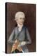 Wolfgang Amadeus Mozart, circa 1780 (Miniature) (Gouache, Tempera, Parchment)-Johann Nepomuk della Croce-Premier Image Canvas