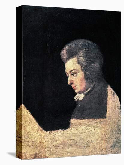 Wolfgang Amadeus Mozart-Joseph Lange-Premier Image Canvas