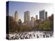 Wollman Icerink at Central Park, Manhattan, New York City, USA-Alan Copson-Premier Image Canvas