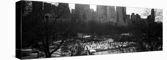 Wollman Rink Ice Skating, Central Park, New York City, New York State, USA-null-Premier Image Canvas