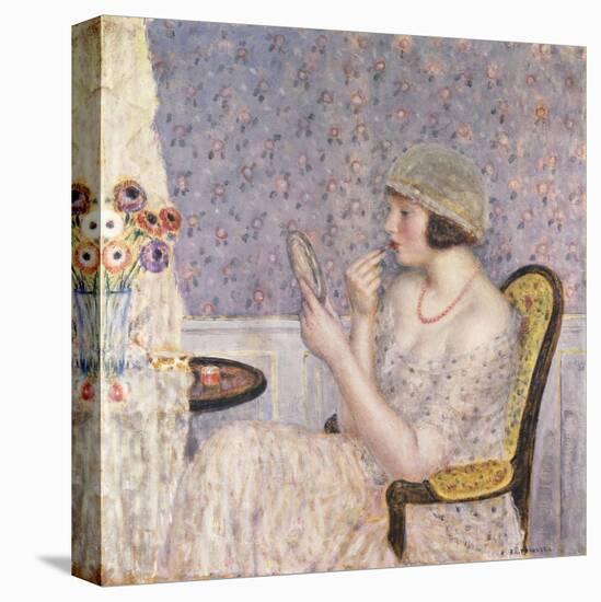 Woman at a Dressing Table-Frederick Carl Frieseke-Premier Image Canvas
