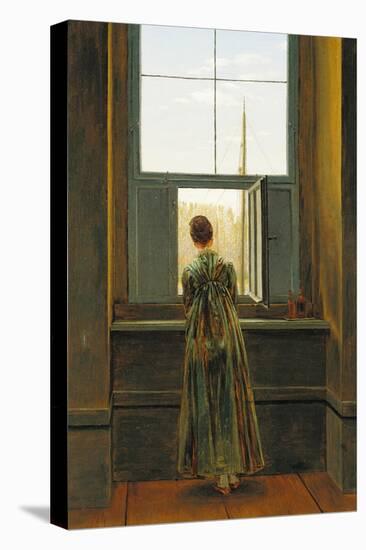 Woman at a Window, 1822-Caspar David Friedrich-Premier Image Canvas