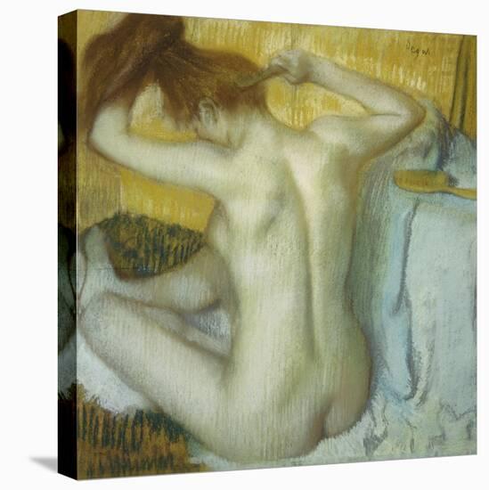 Woman at Her Toilette, 1885-Edgar Degas-Premier Image Canvas