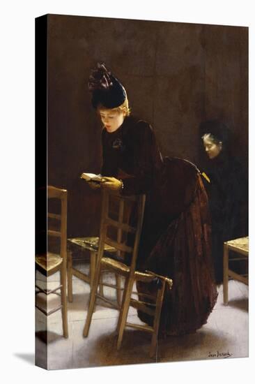 Woman at Prayer; Femme En Priere-Jean Béraud-Premier Image Canvas