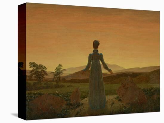 Woman before the Setting Sun, C. 1818-Caspar David Friedrich-Premier Image Canvas