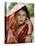 Woman Dressed in Sari / Traditional Costume, Mumbai (Bombay), Maharastra, India-Steve Vidler-Premier Image Canvas