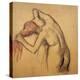 Woman Drying Herself-Edgar Degas-Premier Image Canvas