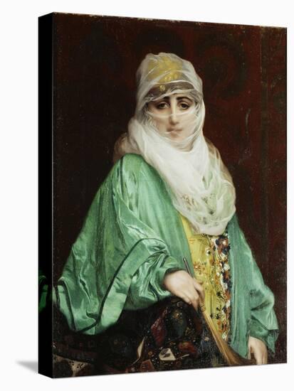 Woman from Constantinople, Standing, C.1876-Jean Leon Gerome-Premier Image Canvas