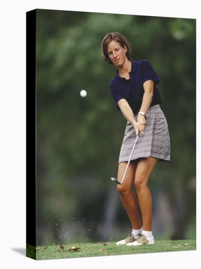 Woman Golfer in Action-Chris Trotman-Premier Image Canvas