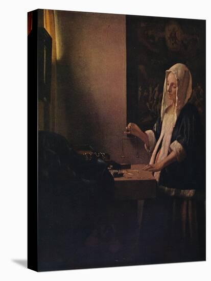 'Woman Holding a Balance', c1664-Jan Vermeer-Premier Image Canvas