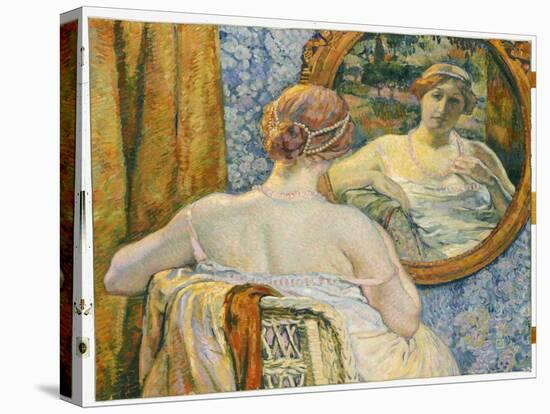 Woman in a Mirror, 1907-Théo van Rysselberghe-Premier Image Canvas