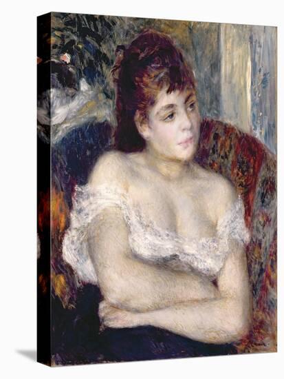 Woman in an Armchair, 1874-Pierre-Auguste Renoir-Premier Image Canvas