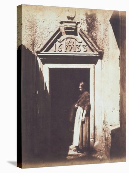 Woman in Doorway, C.1854-Thomas Keith-Premier Image Canvas