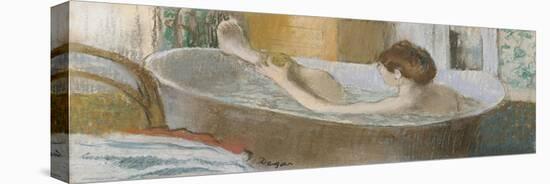 Woman in Her Bath, Sponging Her Leg, circa 1883-Edgar Degas-Premier Image Canvas