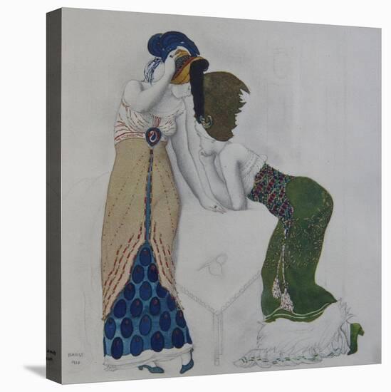 Woman in Oriental Dress, 1910-Léon Bakst-Premier Image Canvas