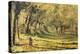 Woman in the Forest-Claude Monet-Premier Image Canvas