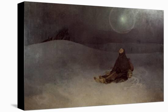Woman in the Wilderness, 1923-Alphonse Mucha-Premier Image Canvas