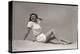 Woman in White Shirt and Shorts-Bettmann-Premier Image Canvas