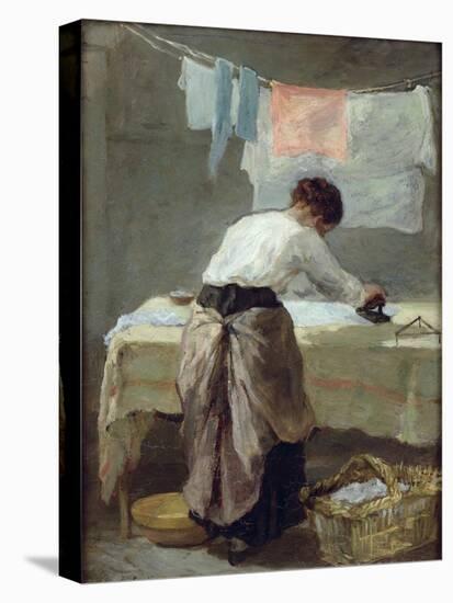 Woman Ironing-Armand Desire Gautier-Premier Image Canvas