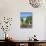 Woman Looking Over Coconut Palms to the Beach, Kovalam, Kerala State, India-Gavin Hellier-Premier Image Canvas displayed on a wall