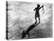 Woman Playing Tennis, Alfred Eisenstaedt's First Photograph Ever Sold-Alfred Eisenstaedt-Premier Image Canvas