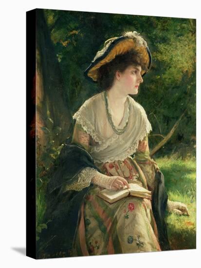 Woman Reading-Robert James Gordon-Premier Image Canvas