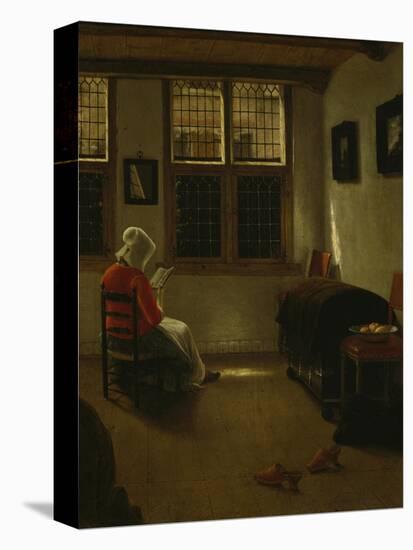 Woman Reading-Pieter Janssens Elinga-Premier Image Canvas