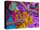 Woman Selling Flower, Pushkar, Rajasthan, India-Keren Su-Premier Image Canvas