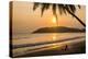 Woman Sitting on Mirissa Beach Watching the Sun Set-Matthew Williams-Ellis-Premier Image Canvas