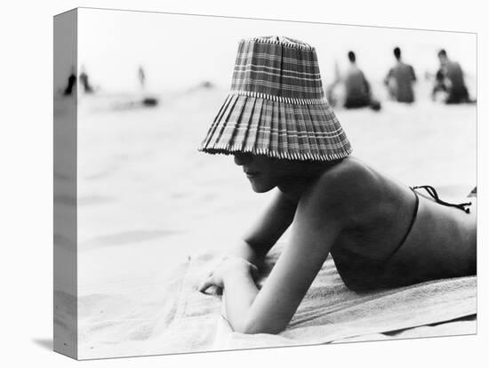 Woman Sunbathing-Cristina-Premier Image Canvas