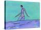 Woman Walking in the Water-Marie Bertrand-Premier Image Canvas