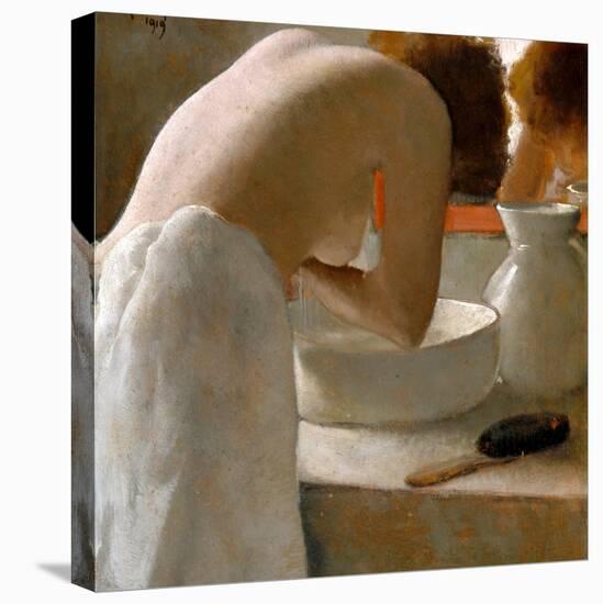 Woman Washing-Armand Rassenfosse-Premier Image Canvas