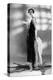 Woman Wearing Chanel Dress, 1928-null-Stretched Canvas