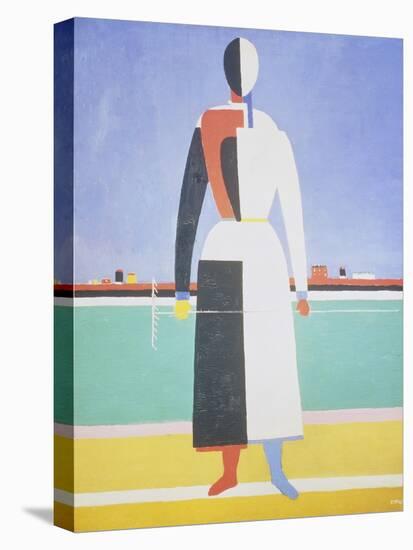 Woman with a Rake, 1915-Kasimir Malevich-Premier Image Canvas