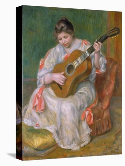 Woman with Guitar, 1897-Pierre-Auguste Renoir-Premier Image Canvas