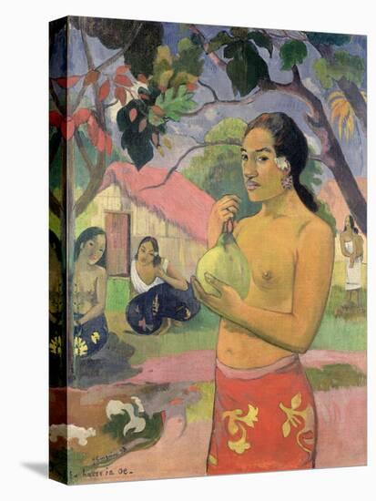 Woman with Mango, 1893-Paul Gauguin-Premier Image Canvas