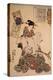Woman with Sumptuous Dresses, 1844-Kuniyoshi Utagawa-Premier Image Canvas