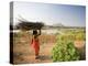 Woman Working Near Hampi, Karnataka, India-Michele Falzone-Premier Image Canvas