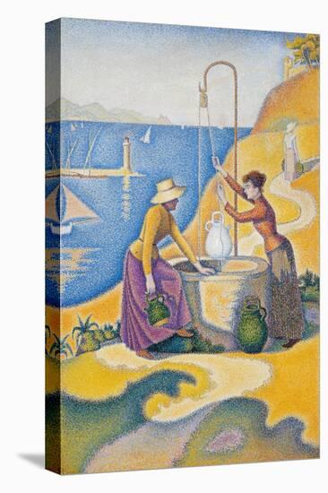 Women at the Well-Paul Signac-Stretched Canvas