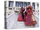 Women Dressed in Costumes For the Annual Carnival Festival, Venice, Italy-Jim Zuckerman-Premier Image Canvas