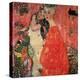 Women Friends, 1916-17 (Destroyed in 1945)-Gustav Klimt-Premier Image Canvas