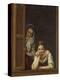 Women from Galicia at the Window, 1670-Bartolome Esteban Murillo-Premier Image Canvas